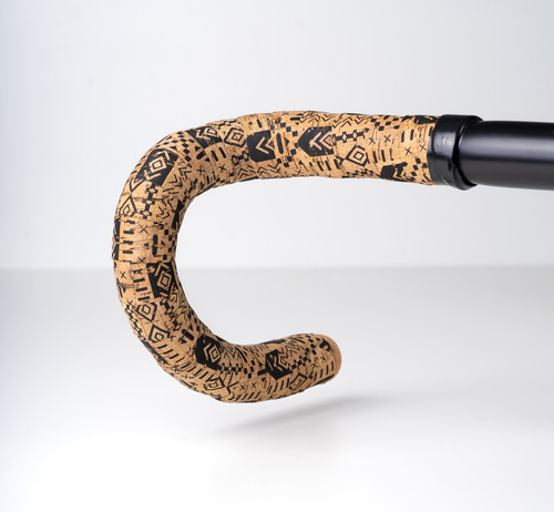 BTP Cork Bar Tape - Black 'Aztec'