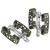 SimWorks Bubbly Pedals - Limited Edition - Olive Cerakote