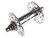 Paul Components 32 Hole Track Hubset - Single Fixed - Polished