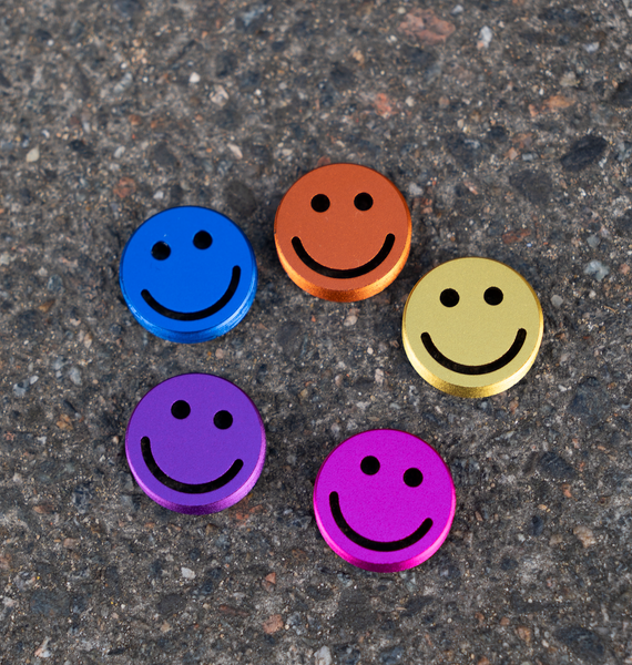 bikefélix Smiley Crank Caps