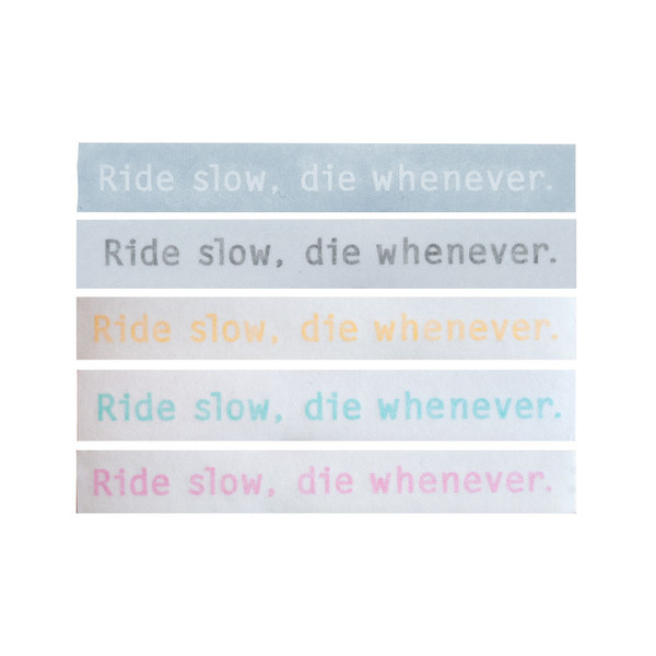 STRIDSLAND Ride slow, die whenever.