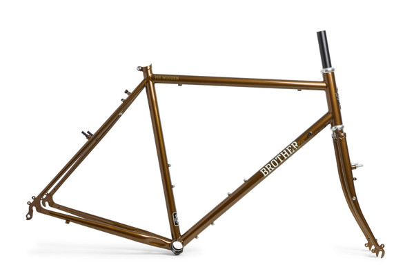 Brother Cycles Mr Wooden Frameset - Spray Tan - Special Order