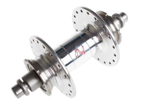 パーツ Phil Wood High Flange Track Hubs 32H PHIL WOOD High Flange Front Track Hub