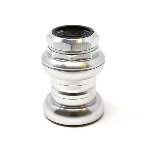 Tange Seiki Headset IS22 - Zero Stack Height Integral Headset, Silver, 1-1/8 Inch, Cartridge Bearings