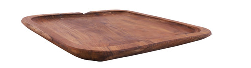 Teak Root Tray - Square