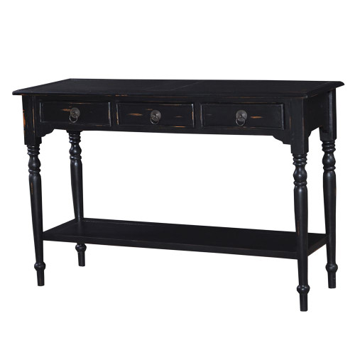 Tucker 3 Drawer Sofa Table w/ Shelf