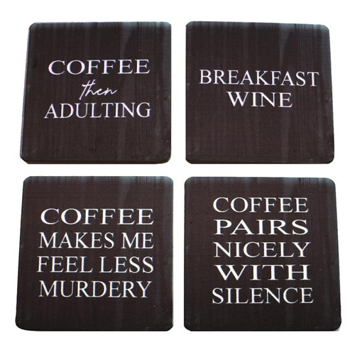 Coffee Coasters - S/4