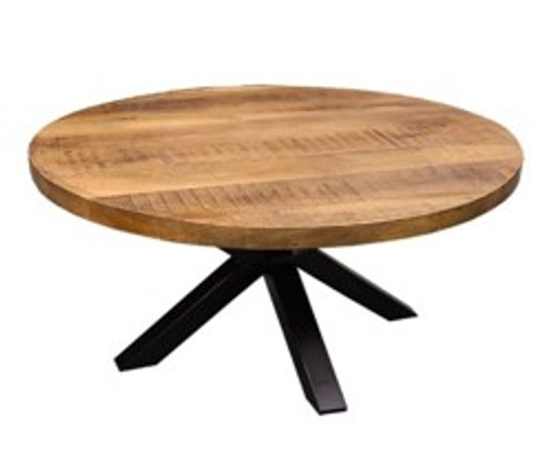 Round Wooden Coffee Table