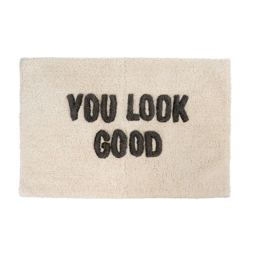 "You Look Good" Bath Mat