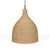 Hampton Rattan Pendant  - Medium