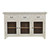 Aries 3 Door Sideboard w/ Glass Doors