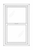 2630 P/V Obs - Demxx Vertical Slider Obscure Window