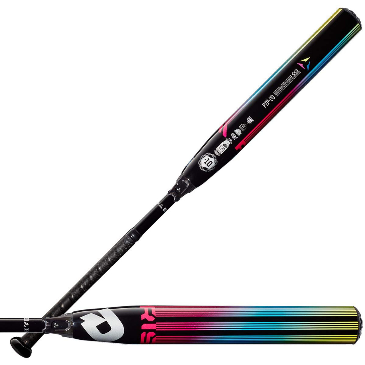 Demarini Prism Gapped Wall Fast Pitch Softball Bat 33 inch 23 oz