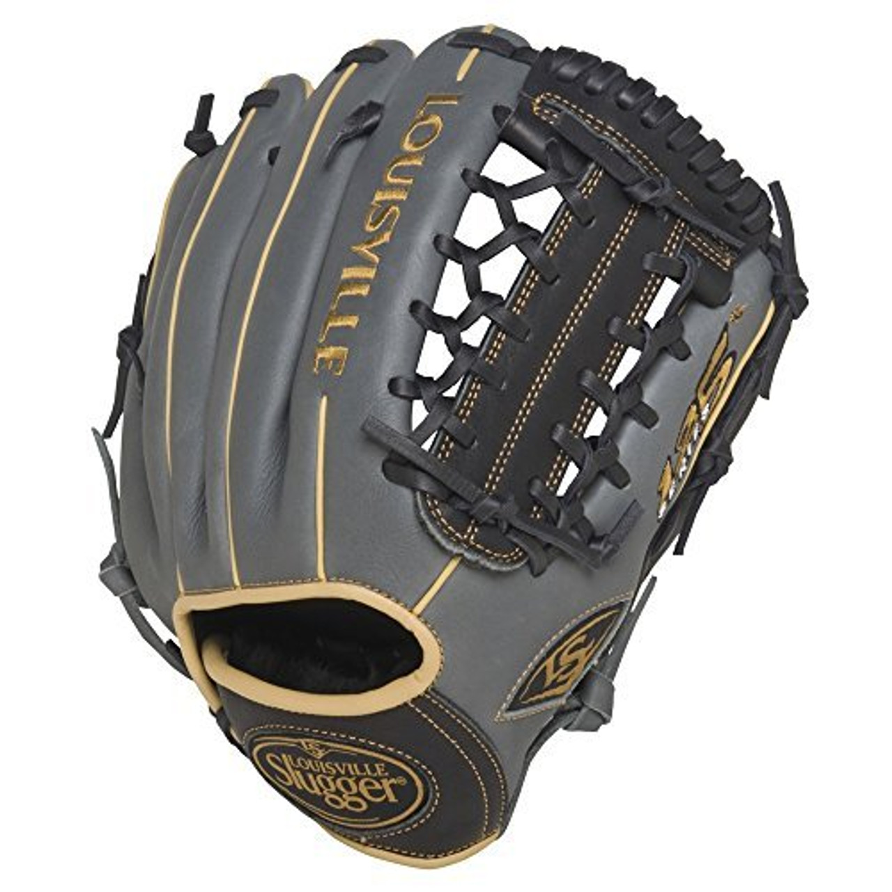Louisville Slugger 125 Series 軟式グローブ Louisville Slugger 125 Series Gray 11.5 inch Baseball Glove