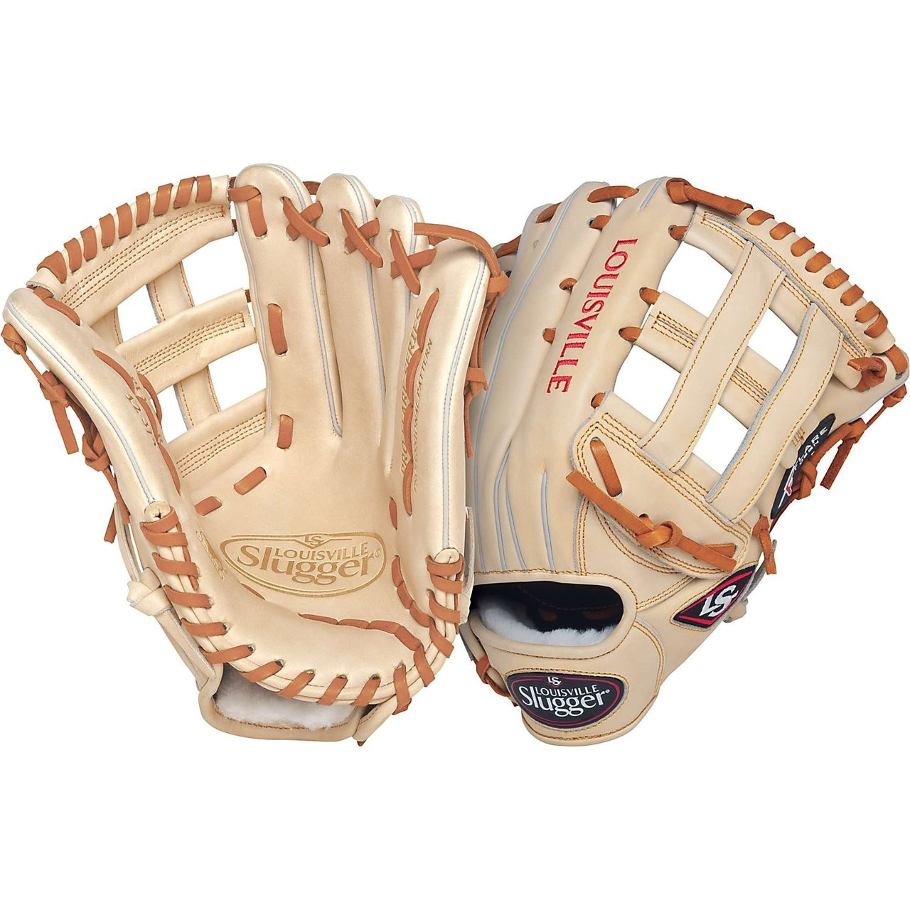 Slugger プロフェッショナル グローブ Louisville Slugger Pro Flare Cream 12.75 inch Baseball Glove (Left