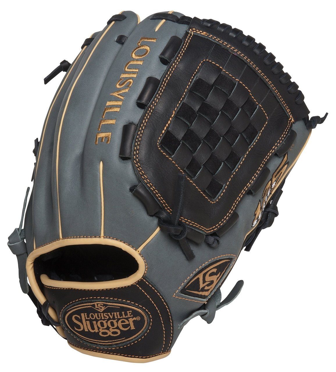 Louisville Slugger 125 Series Gray 12 inch Baseball Glove (Right