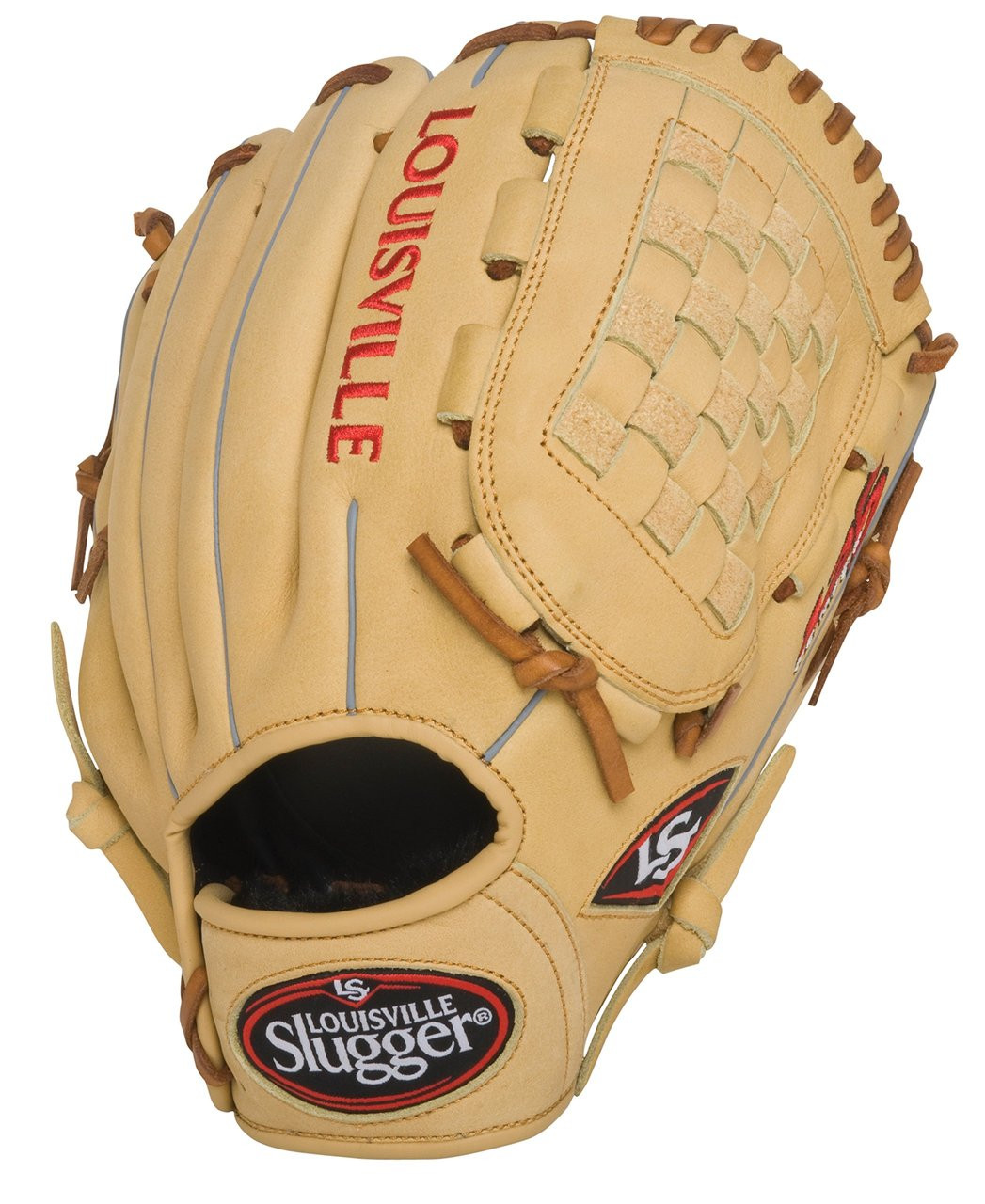 Louisville Slugger 125 Series 軟式グローブ Louisville Slugger 125 Series Gray 12.5 inch Baseball Glove (Right
