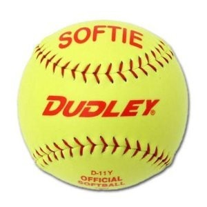 Dudley D11 Softie Slow Pitch Practice Softball (1 Dozen)