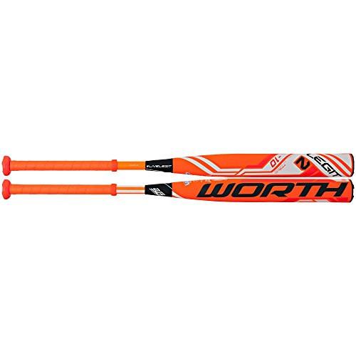 Worth FP2L10 2016 2Legit (10) Fastpitch Softball Bat (30inch20oz)