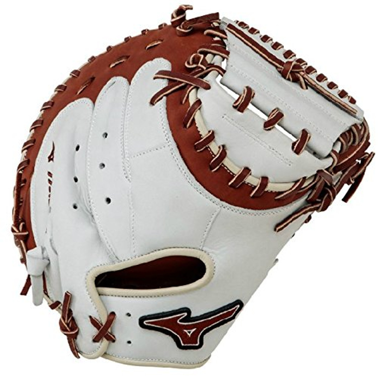 MIZUNO - hero09219048 Mizuno GXC50PSE3 Catchers Mitt 34 inch MVP Prime (Navy-Red