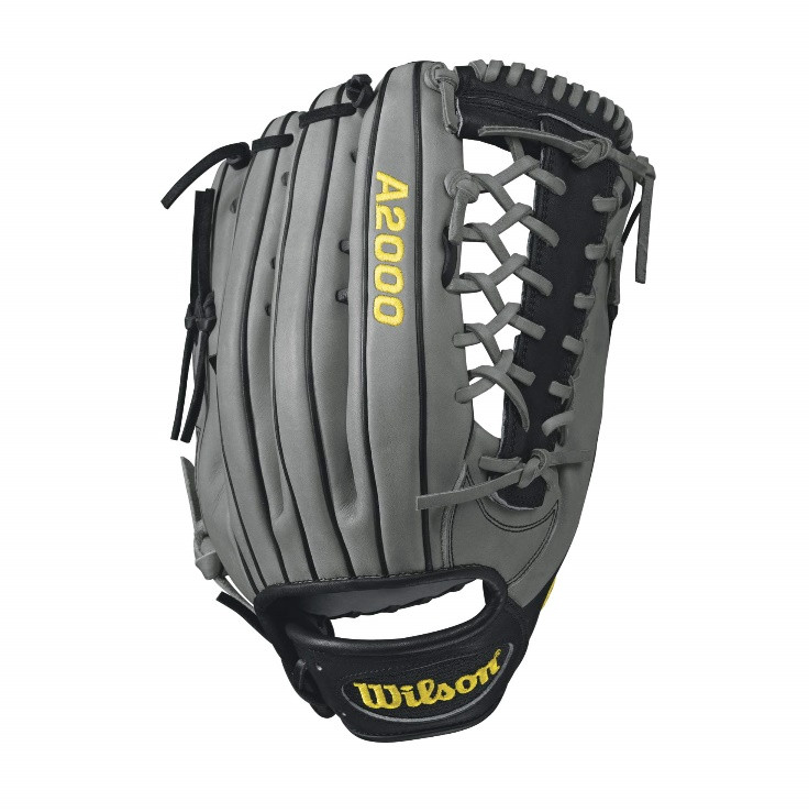 Wilson A2000 KP92 Outfield Baseball Glove GreyBlack Right