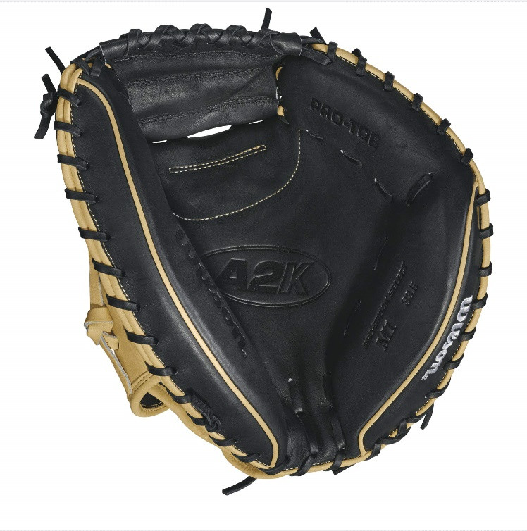 Wilson 2017 A2K M1 Baseball Catcher's Glove BlondeBlack 32.5inch Right