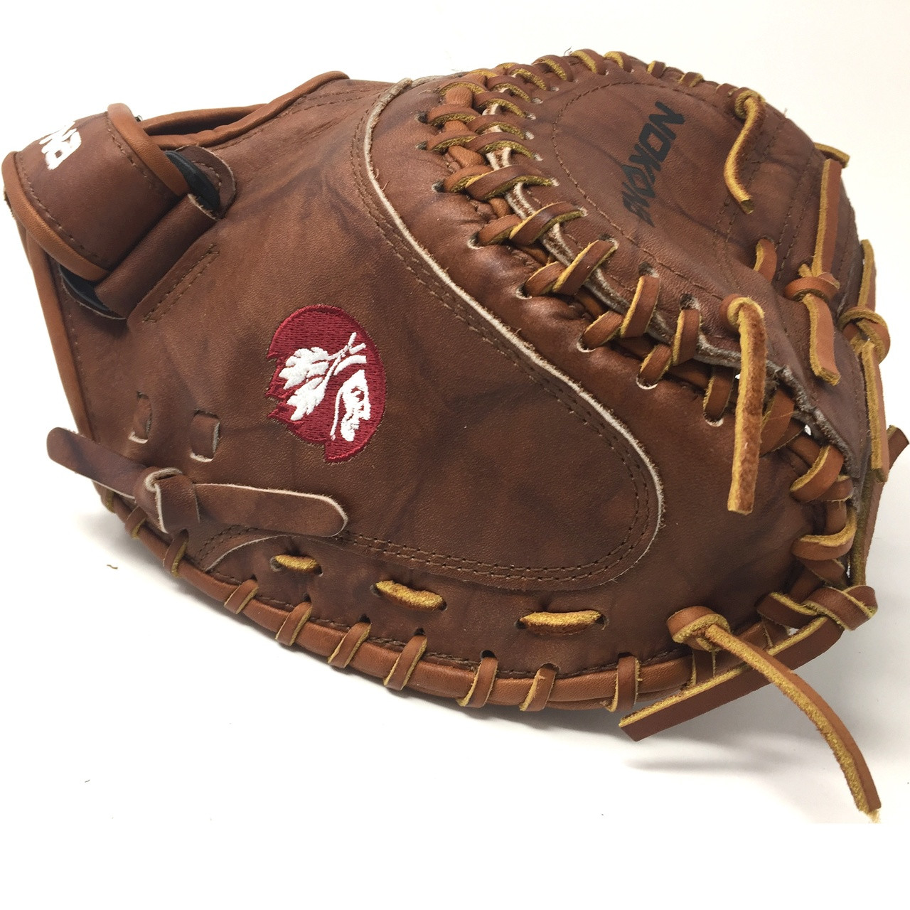 Nokona Walnut W-V3250C Fastpitch Softball Catchers Mitt 32.5 Right