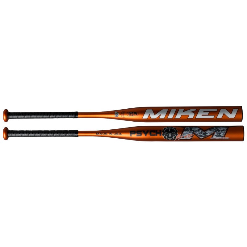 Miken IZZY Psycho Balanced One Piece USSSA Slowpitch Softball Bat