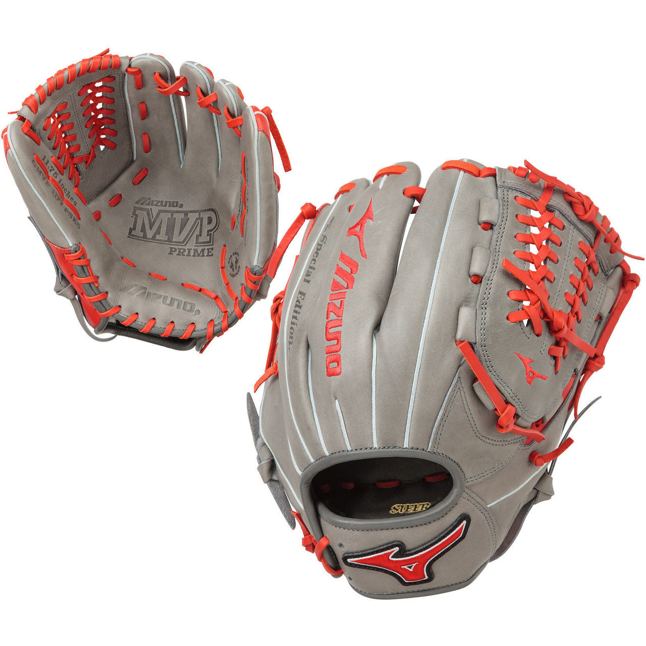 Mizuno MVP Prime SE 11.75 Inch GMVP1177PSE5 Baseball Glove Smoke