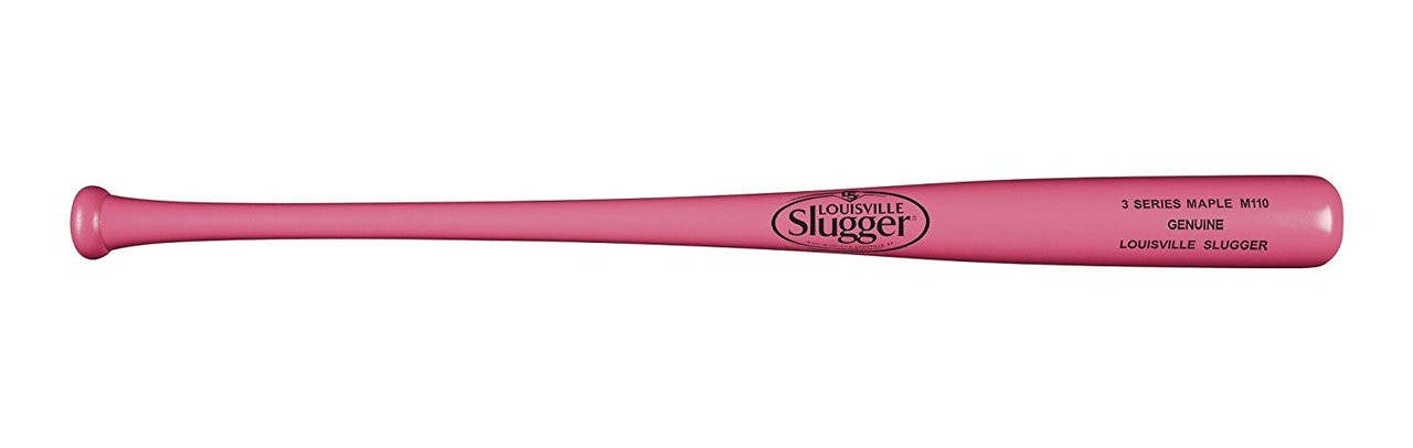 mini louisville slugger bat pink