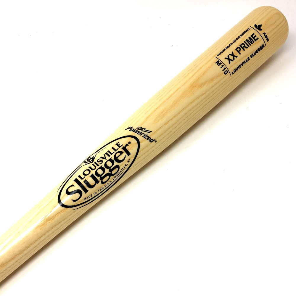 Louisville Slugger XX Prime Ash Pro M110 Cupped Wood Baseball Bat 33.5
