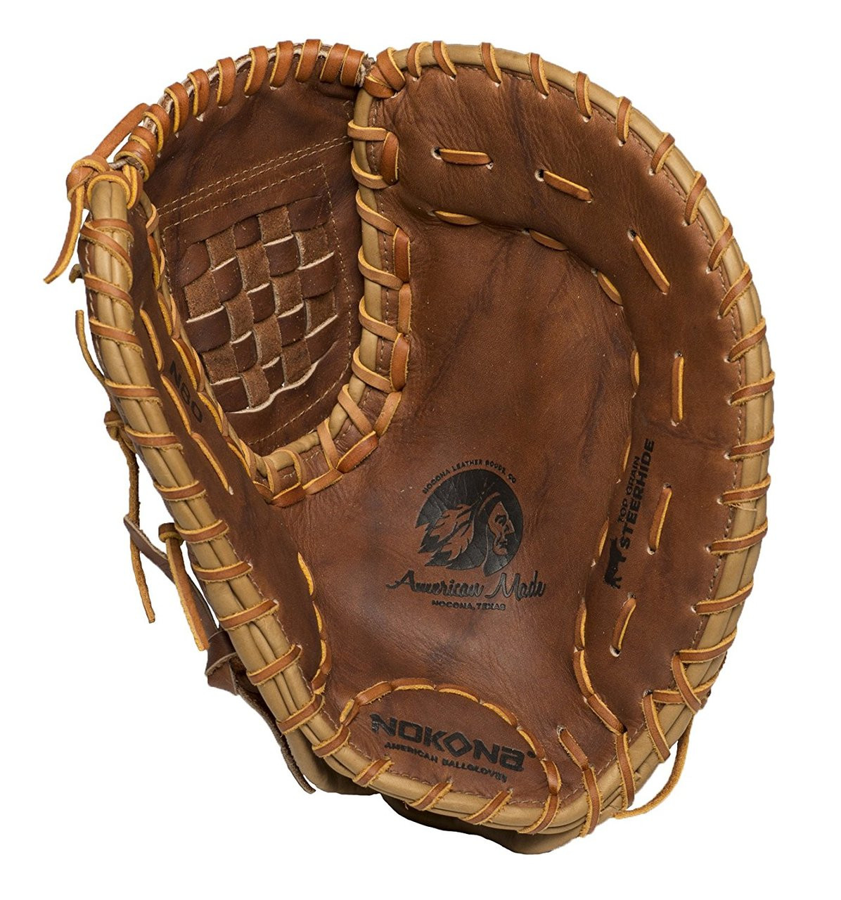 Guanto da baseball Nokona noce 11,75 pollici H Web Infield Utility