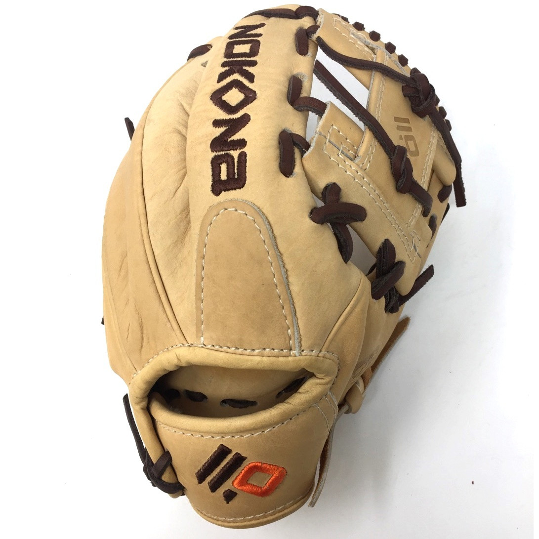Nokona Alpha Select Series S-100-I Tan Youth Baseball Glove