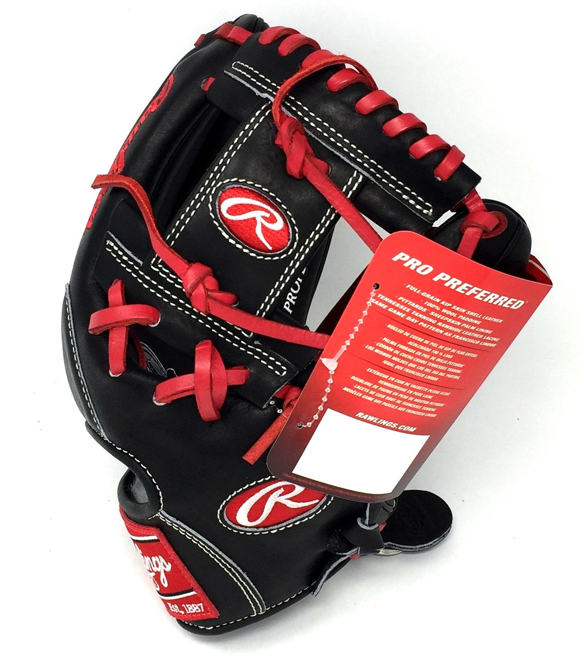 Rawlings Pro Preferred Francisco Lindor 11.75 Baseball Glove: PROSFL12B