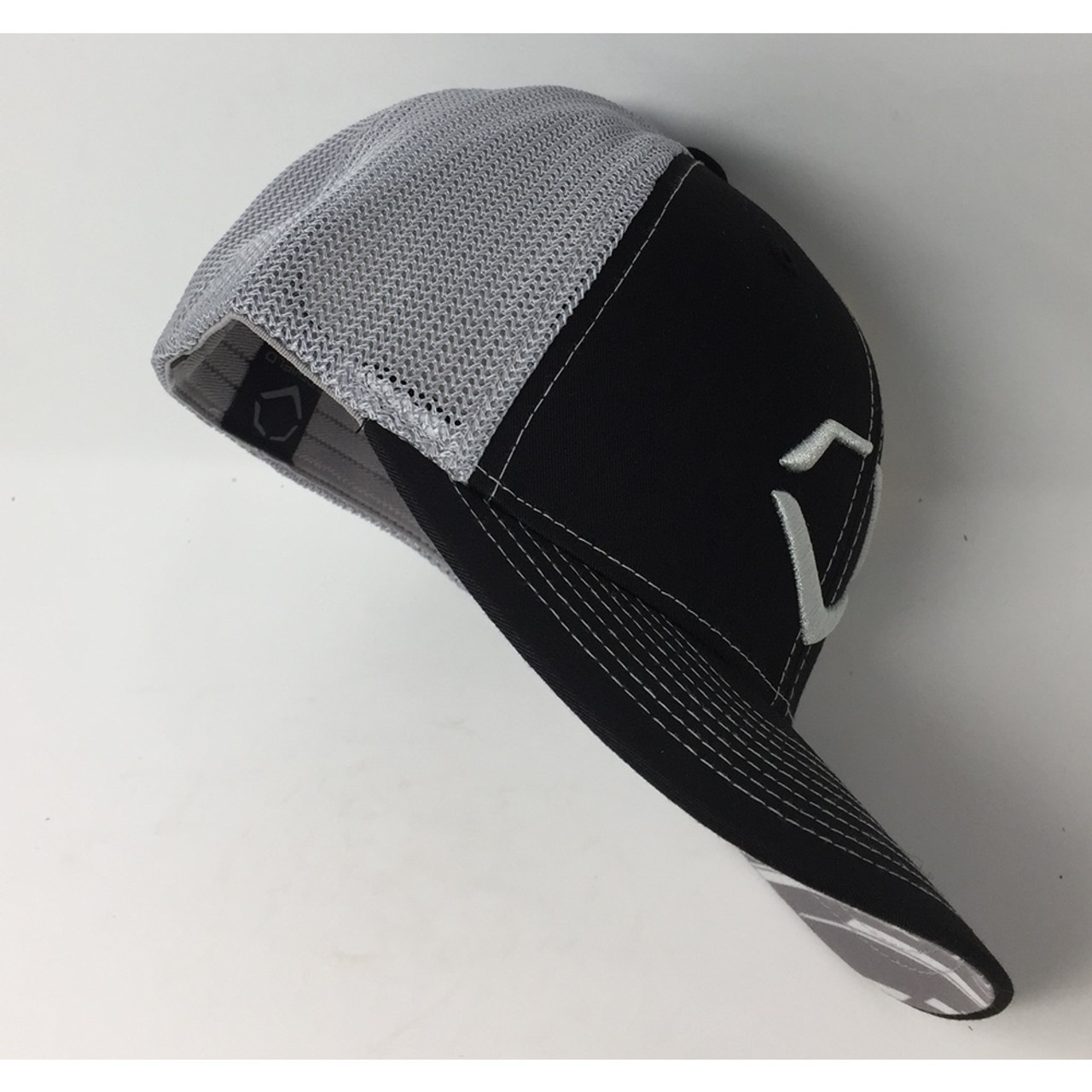 Louisville Slugger Shield Flex Fit Hat Cap Relaxed Mesh Back Baseball (S-M)  