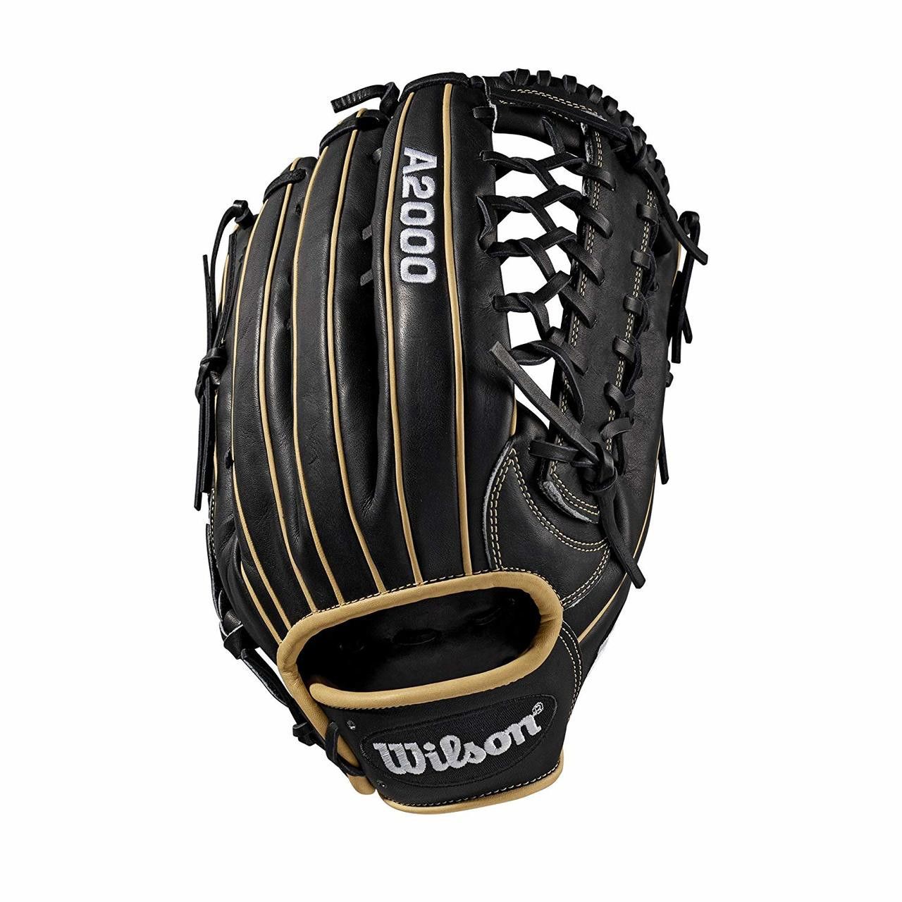 Wilson A800 Exclusive Edition KP92 12.5 Baseball Glove Pro Laced Black/Blonde 12.5 Left Hand