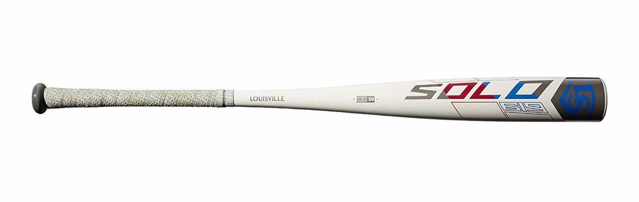 Batte De Baseball Louisville Slugger Solo 619 BBCOR - 32" / 29 Oz, Aluminium Blanc