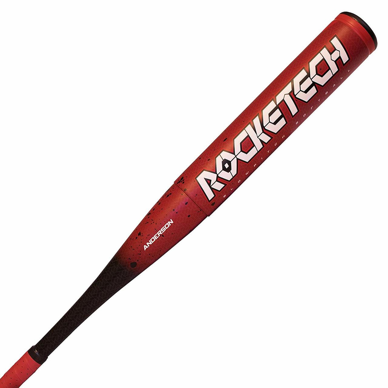 Batte De Softball Anderson Rocket Tech Slow Pitch - 34 Pouces, 30 Oz - Modèle DF2K3 Aluminium - Occasion
