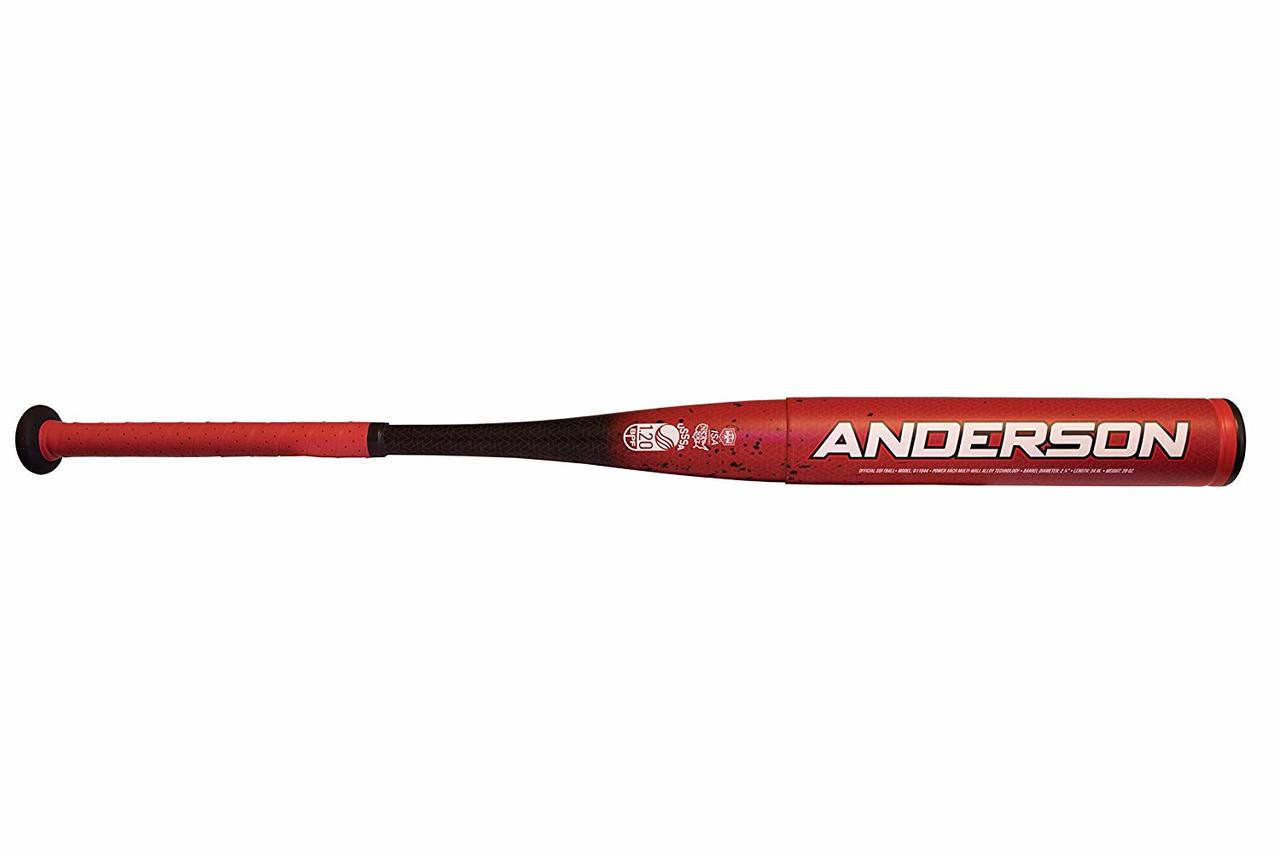 Batte De Softball Anderson TechWrap 28 Oz, Aluminium, Longueur 27 Pouces - Occasion, état Correct