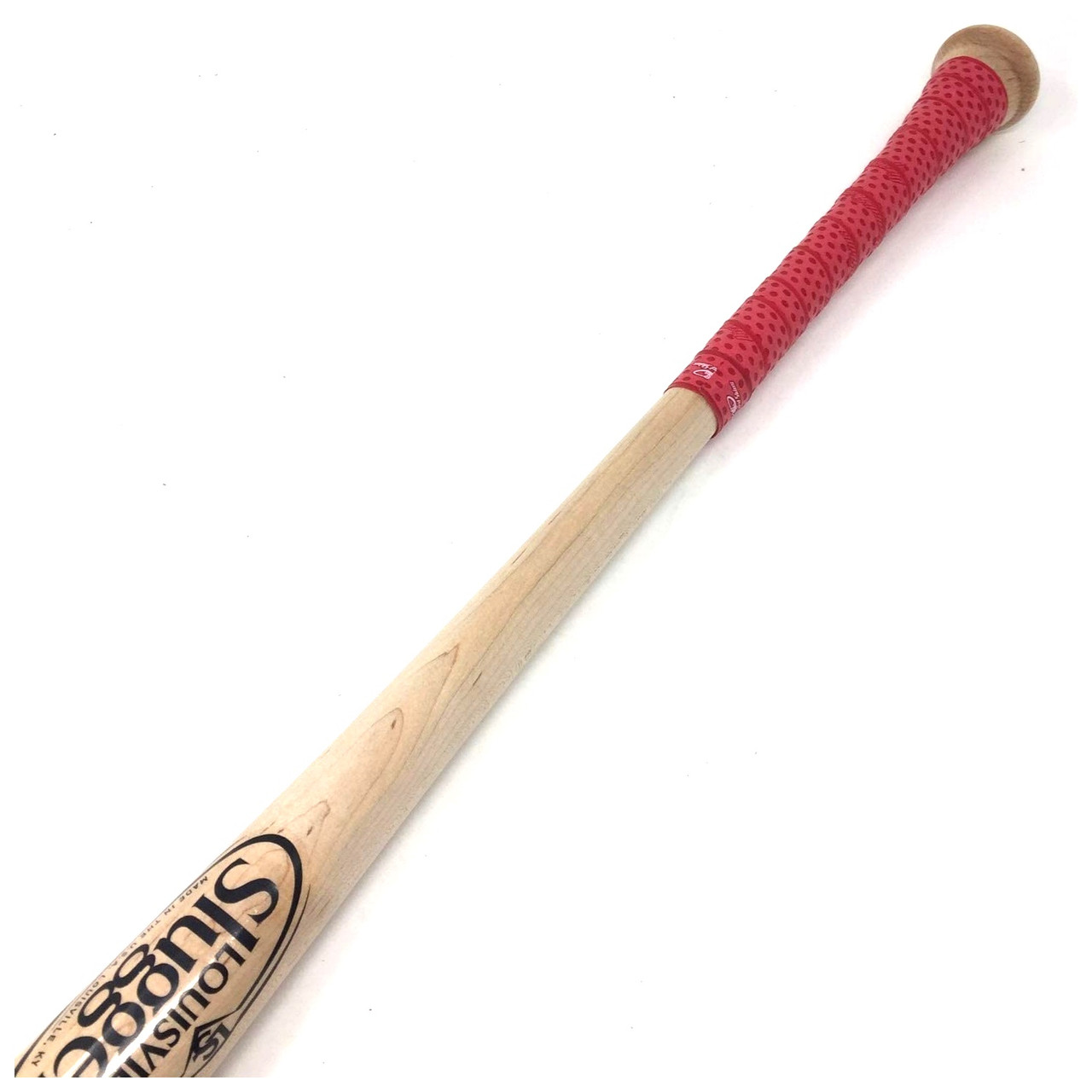 Louisville Slugger MLB Authentic Cut Maple Wood Bat 33 Red