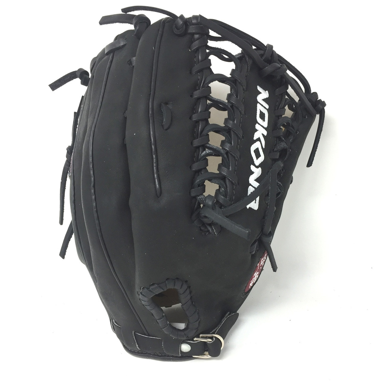 Nokona Bison Black Alpha 12.25 Baseball Glove S-7TB Right Hand