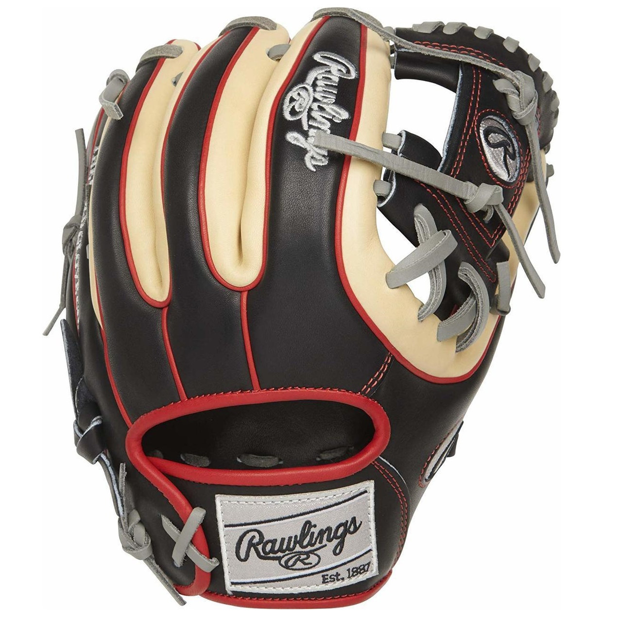 Rawlings 11.5 Exclusive Heart of The Hide R2G Infield Glove, Pro, Pro I Web, Conventional Back