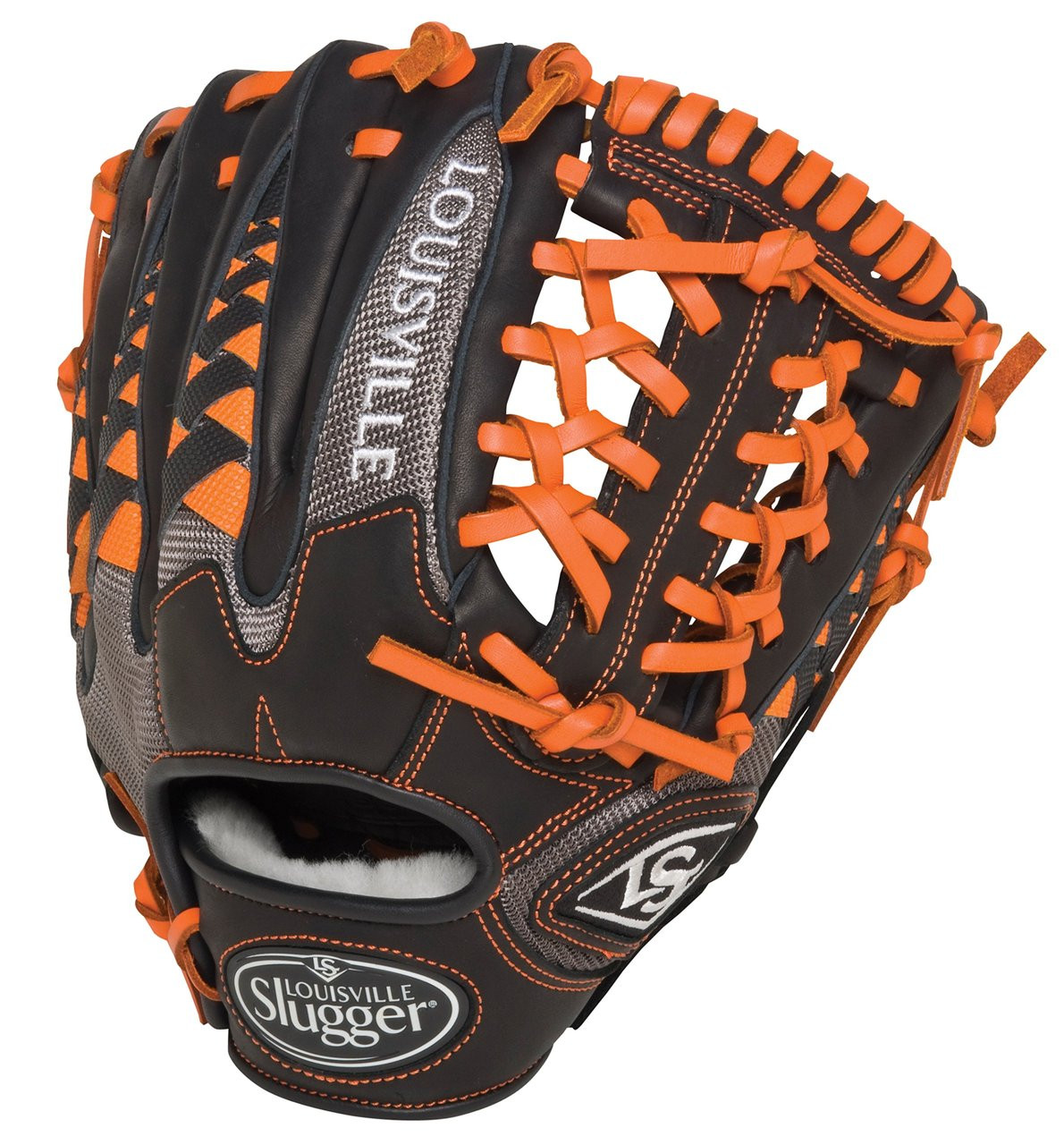 Louisville Slugger HD9 11.5 inch Baseball Glove (Orange, Left Hand