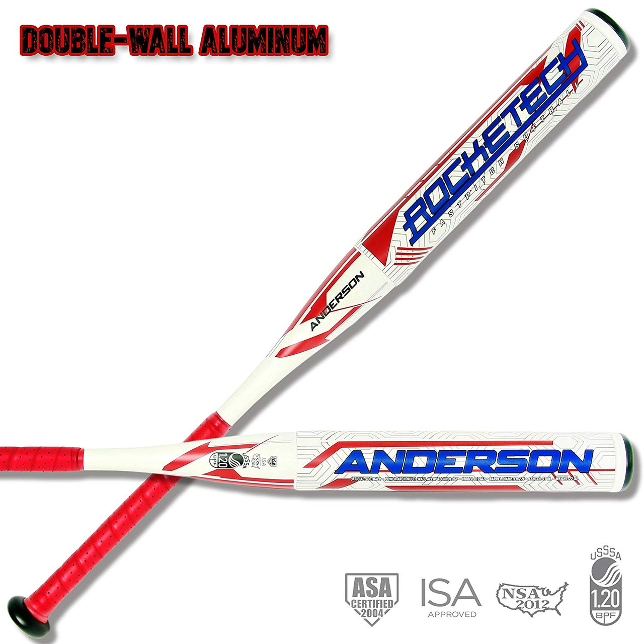 Batte De Softball Anderson Rocketech 2023 – 31″/22 Oz -9 Alliage – Fastpitch – Neuve