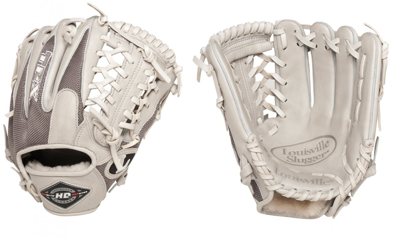 Louisville Slugger Hybrid Defense Grey Baseball Glove 11.5 Right