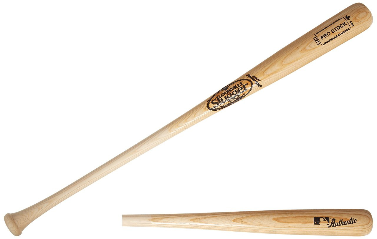Louisville Slugger Pro Stock C271 Natural Wood Baseball Bat (34 inch)