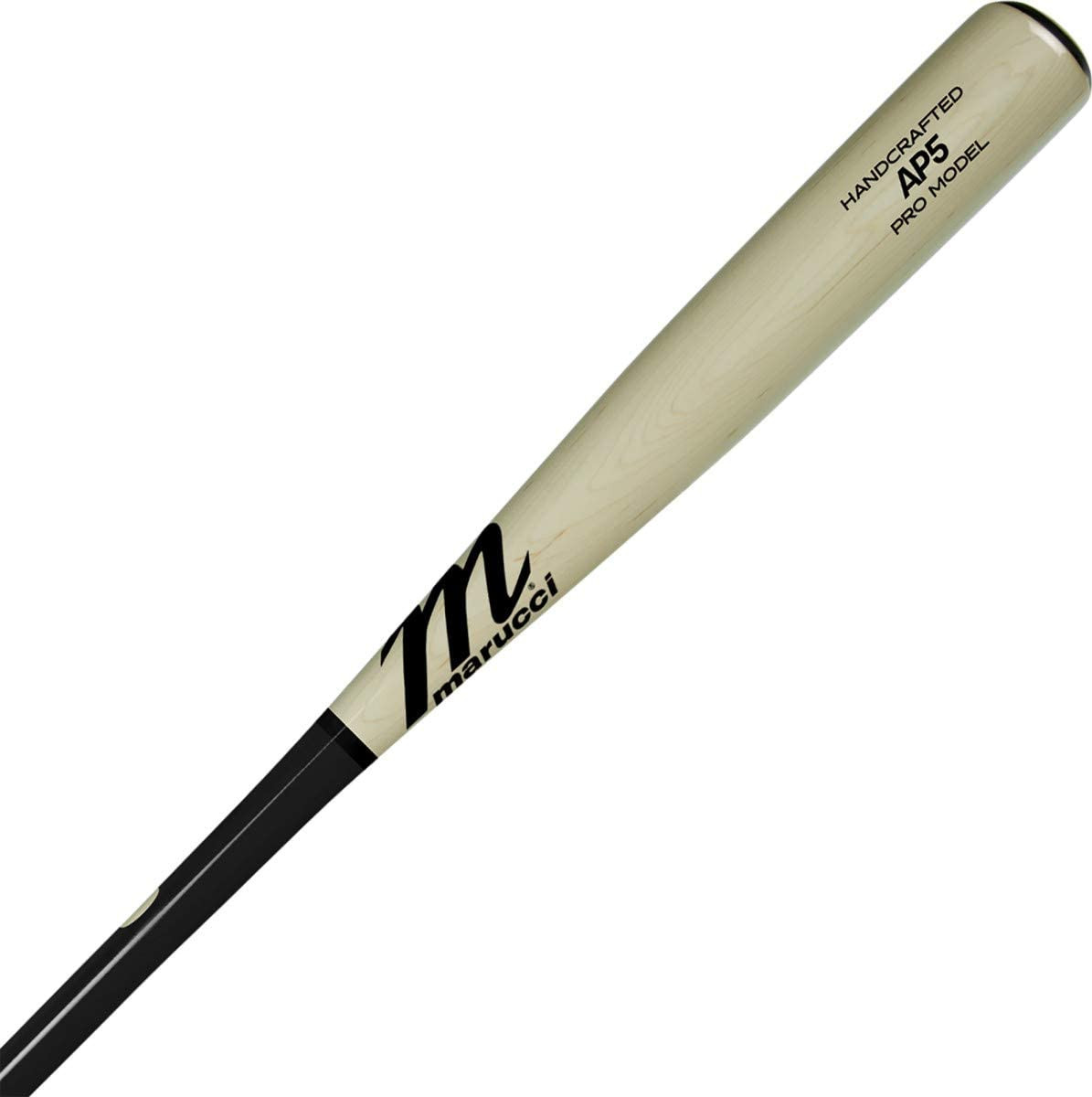 Marucci Albert Pujols Pro Model Black Natural Maple Wood Baseball