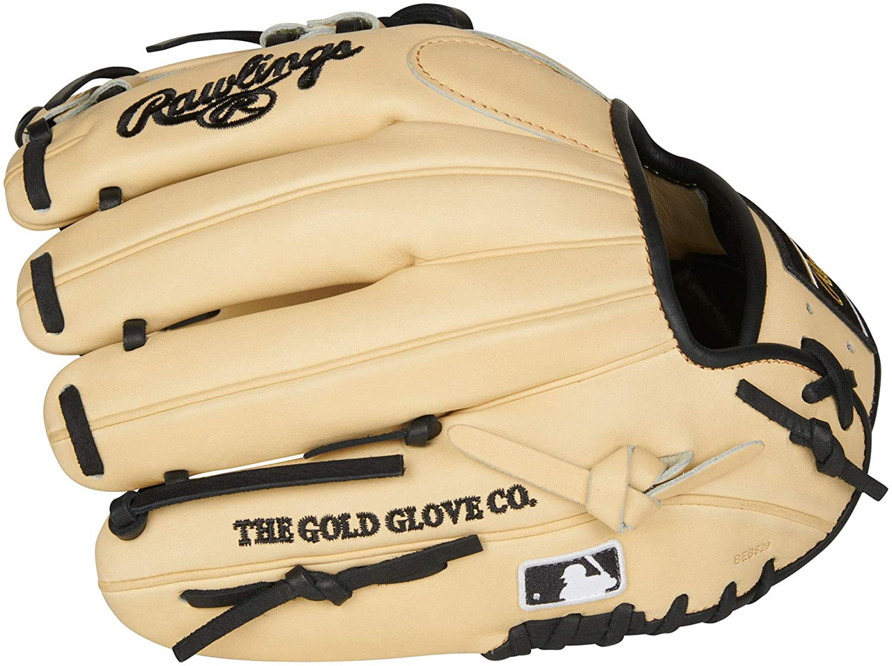 Rawlings Heart of The Hide Baseball Glove Camel Black I Web 11.5