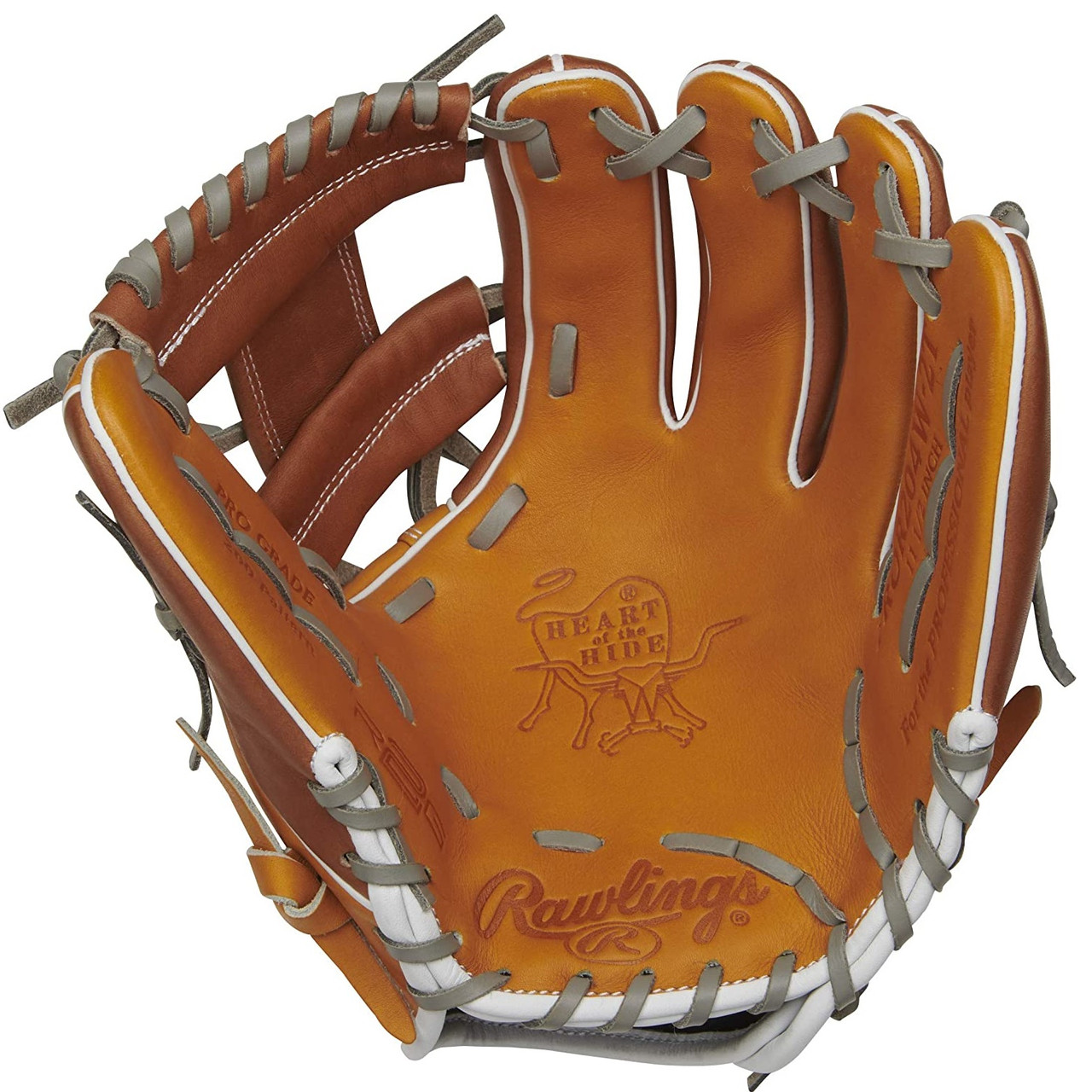 Rawlings Heart of The Hide R2G Baseball Glove Tan Timberglaze Grey