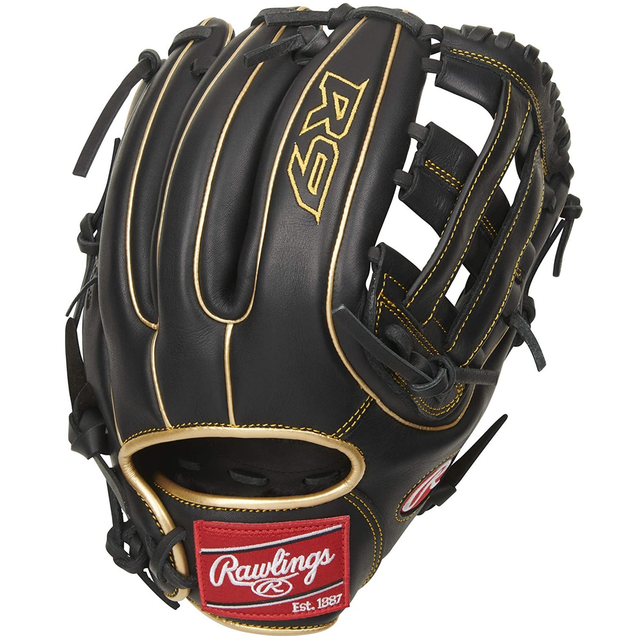 Rawlings R9 Baseball Glove 11.75 H Web Right Hand Throw - Ballgloves